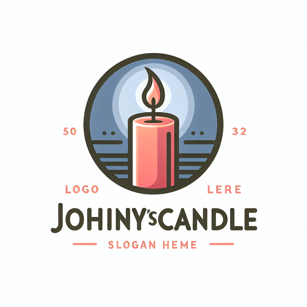 Logo concept for johnyscandle.com.au