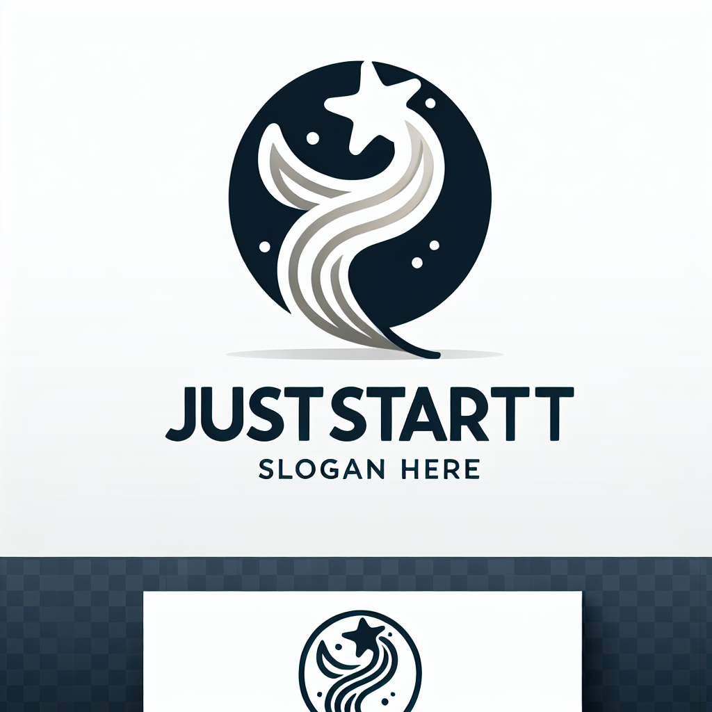 Logo concept for juststartit.com.au