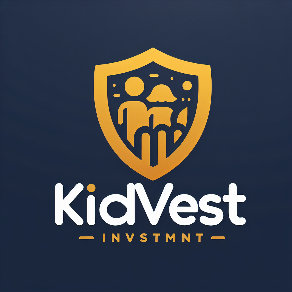 Logo concept for kidvest.au