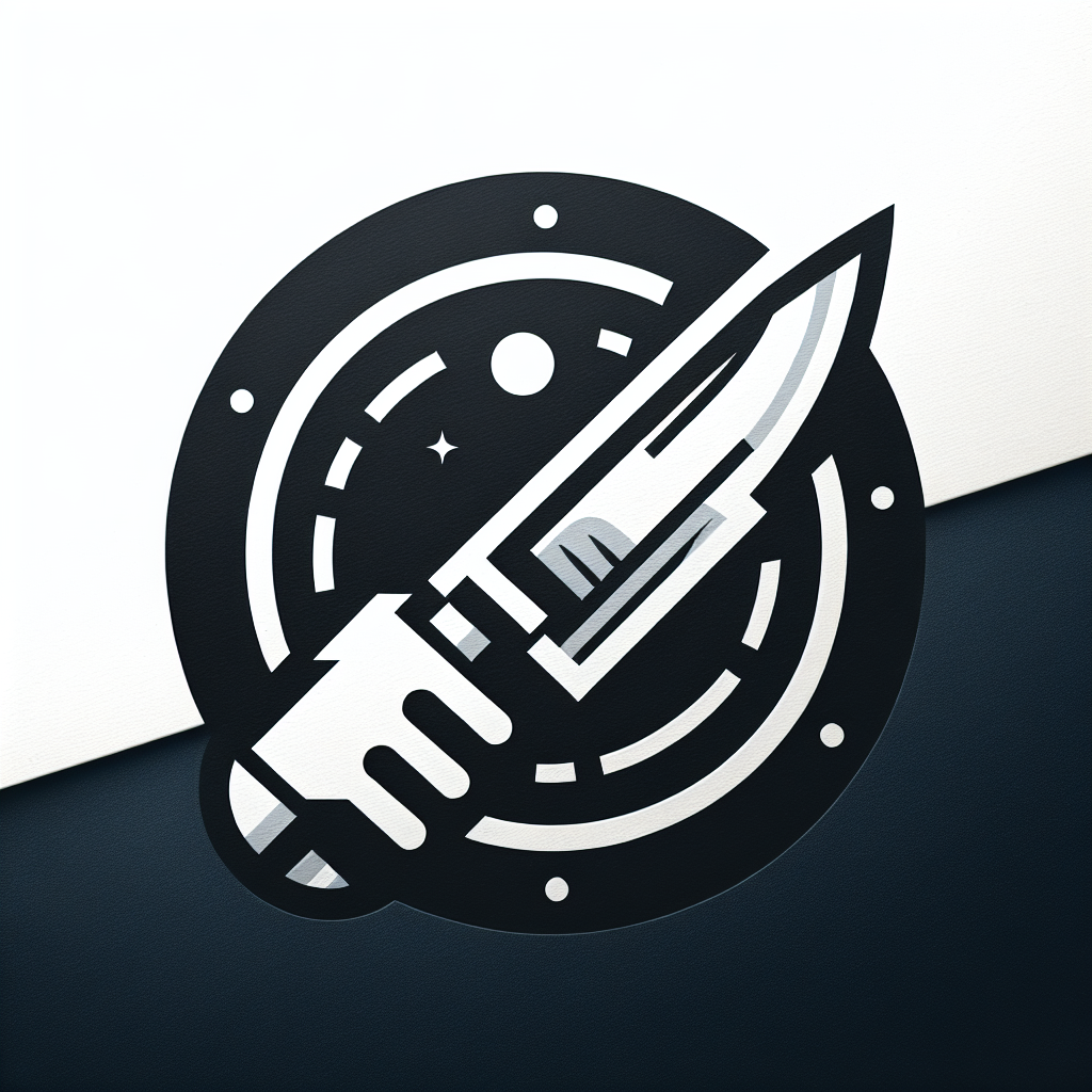 Logo concept for knifesharp.au