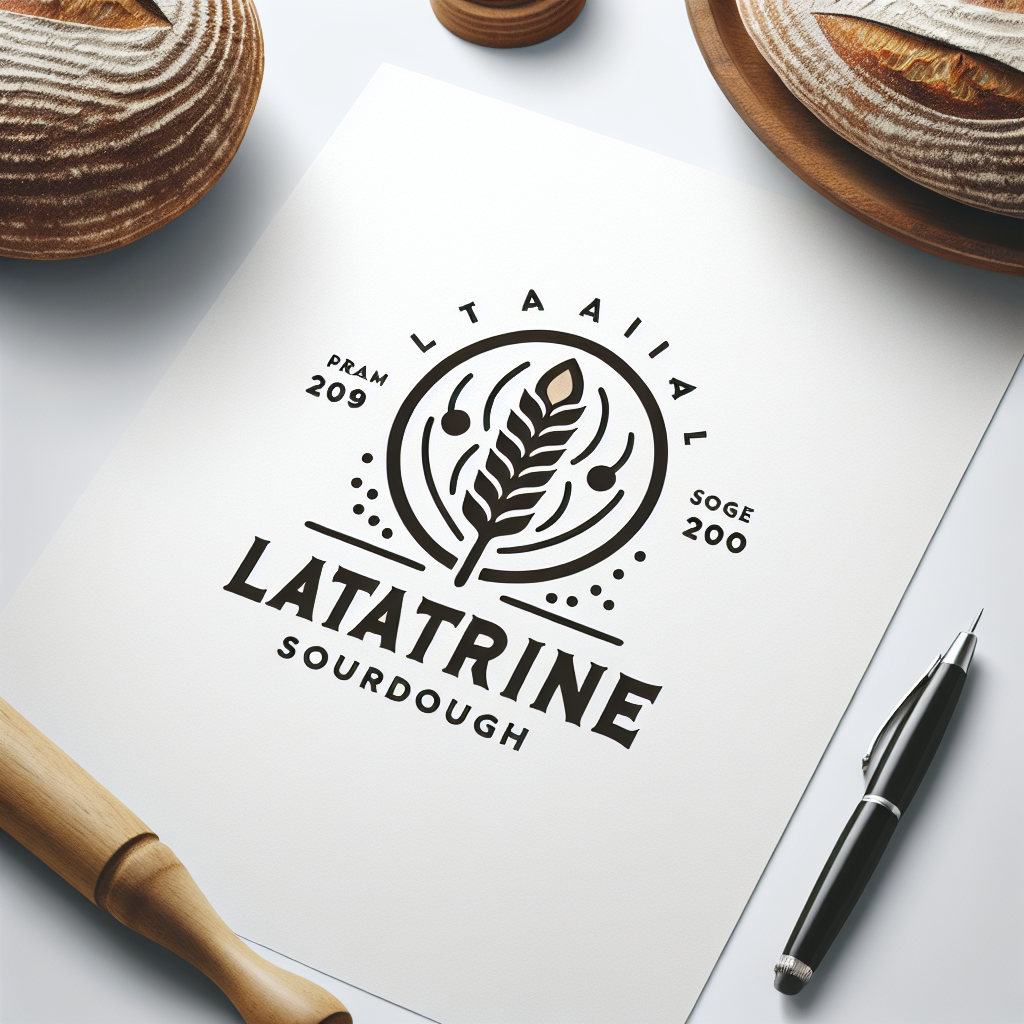 Logo concept for latartinesourdough.com.au