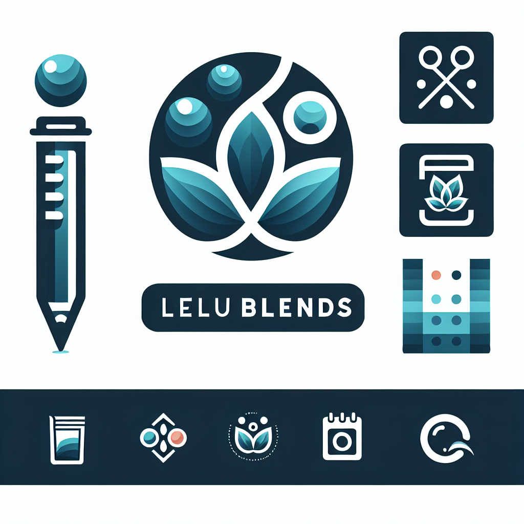 Logo concept for lelublends.com.au