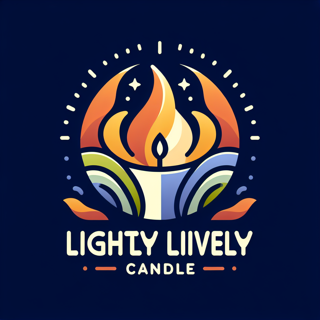 Logo concept for lightlylivelycandle.com.au