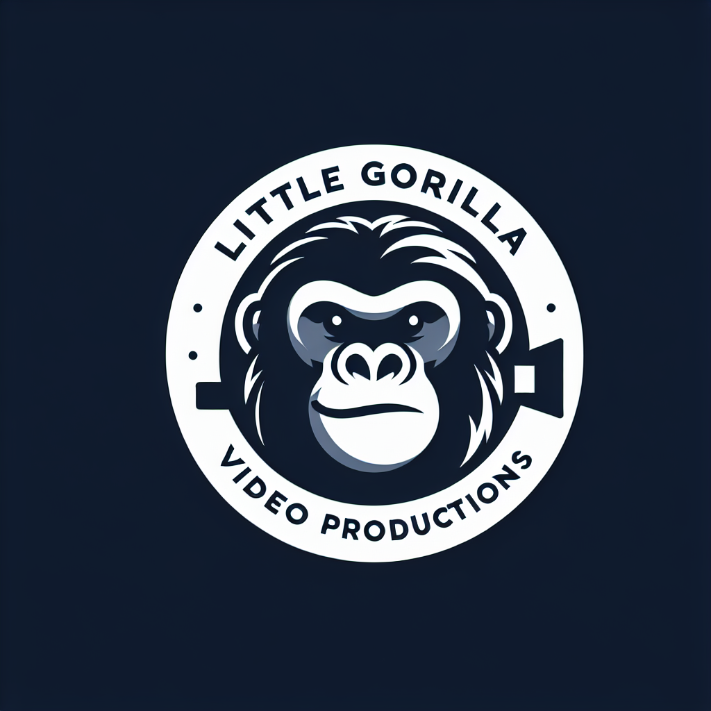 Logo concept for littlegorillavideoproductions.com.au