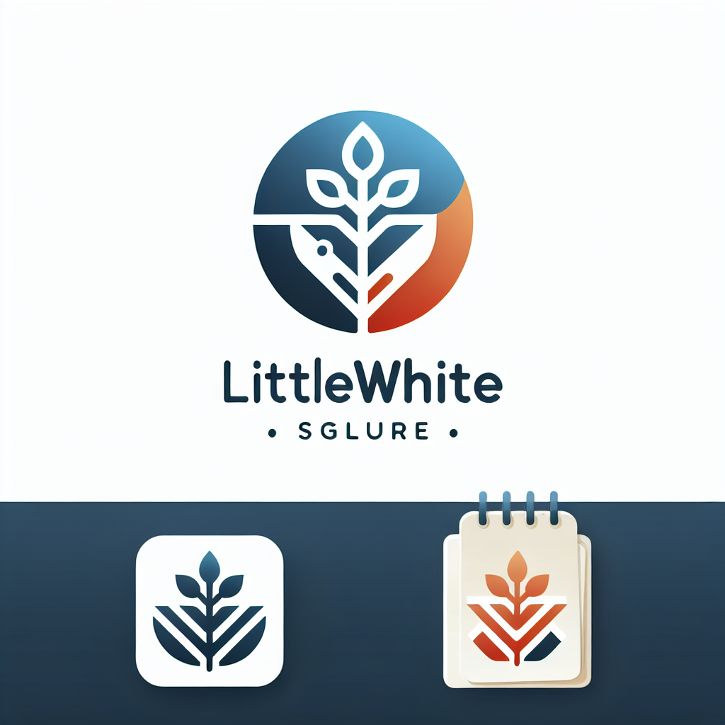 Logo concept for littlewhiteco.com.au