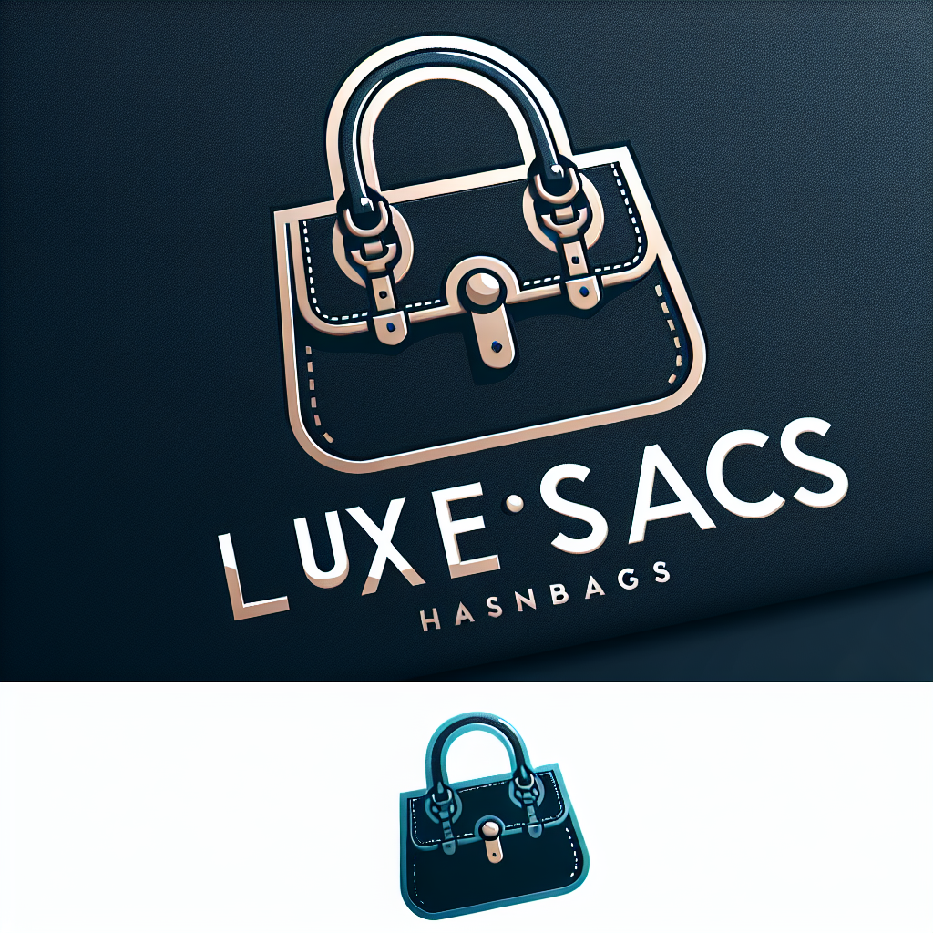 Logo concept for luxesacs.com.au