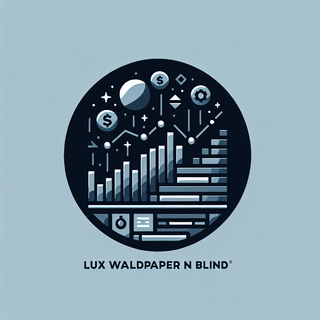 Logo concept for luxwallpapernblind.com.au