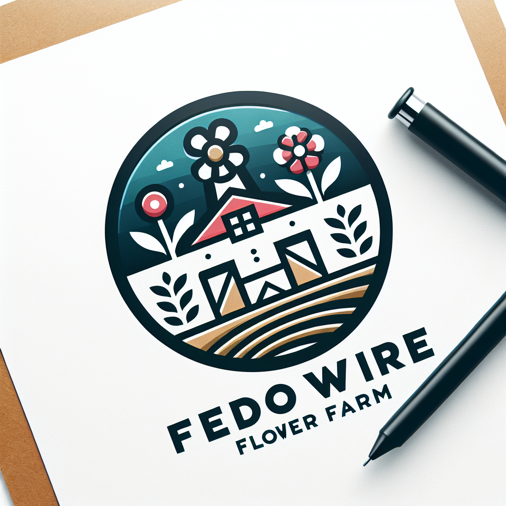 Logo concept for medowieflowerfarm.com.au