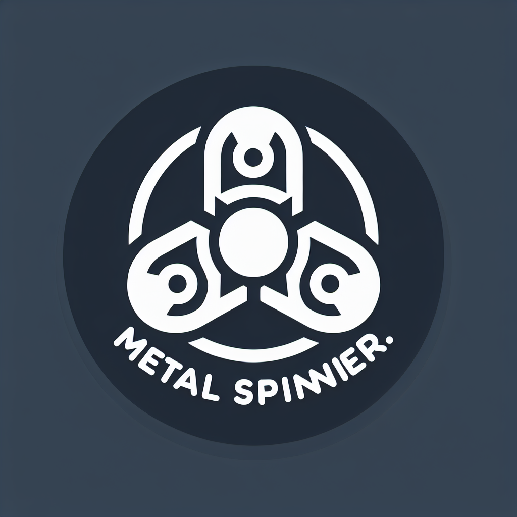 Logo concept for metalspinner.au