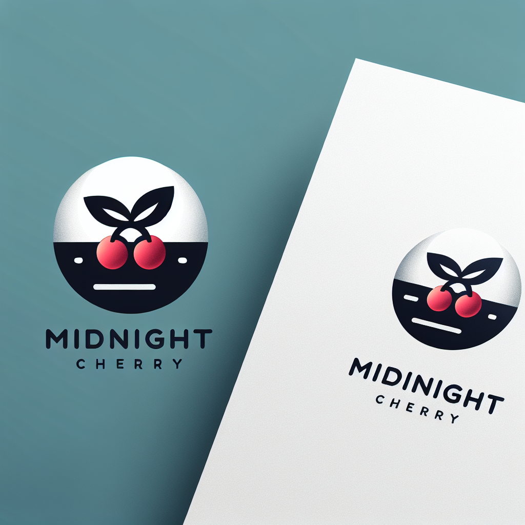 Logo concept for midnightcherry.com.au