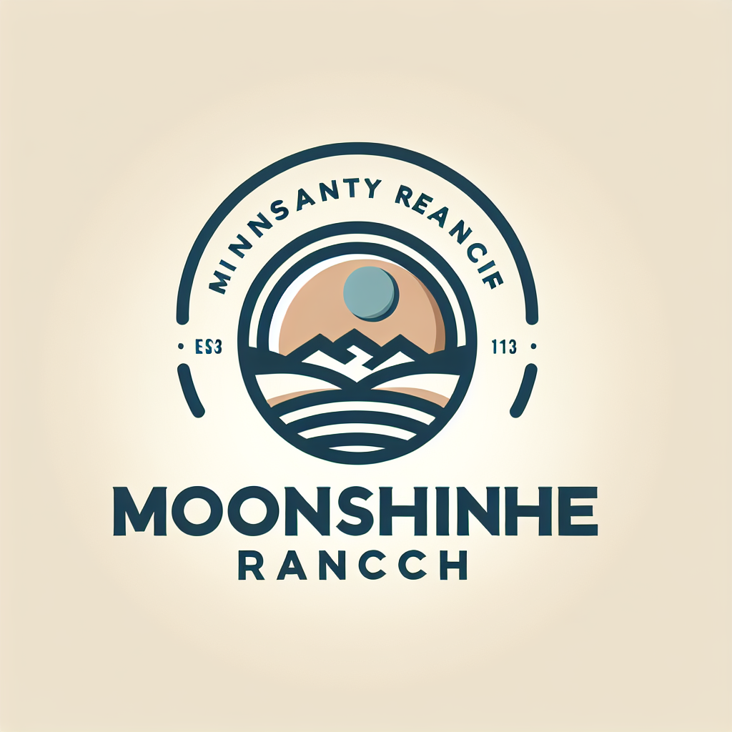 Logo concept for moonshineranch.au