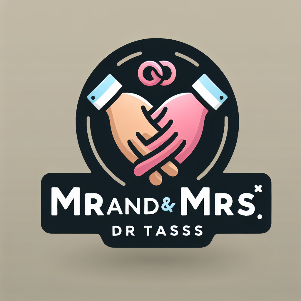 Logo concept for mrandmrsbydrtass.com.au