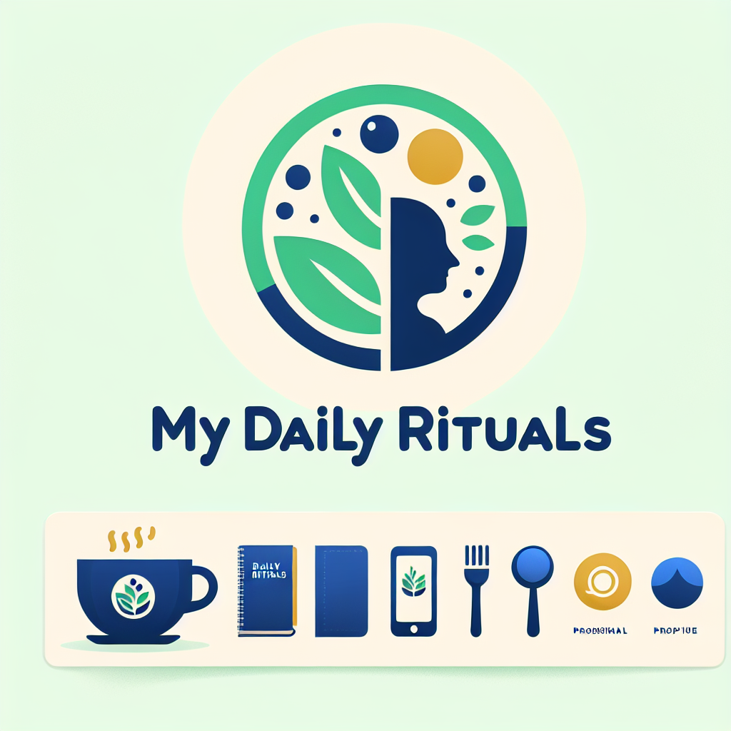 Logo concept for mydailyrituals.com.au