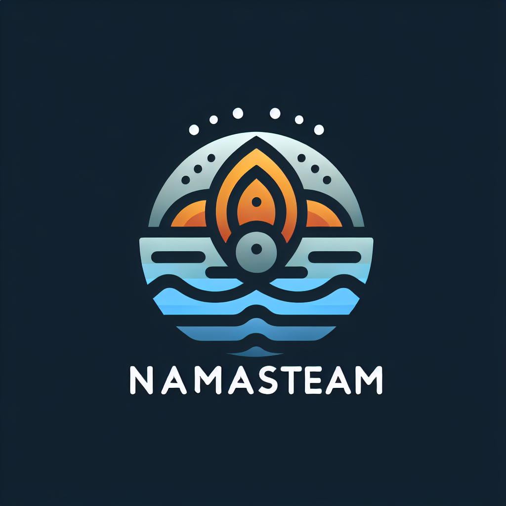 Logo concept for namasteam.com.au