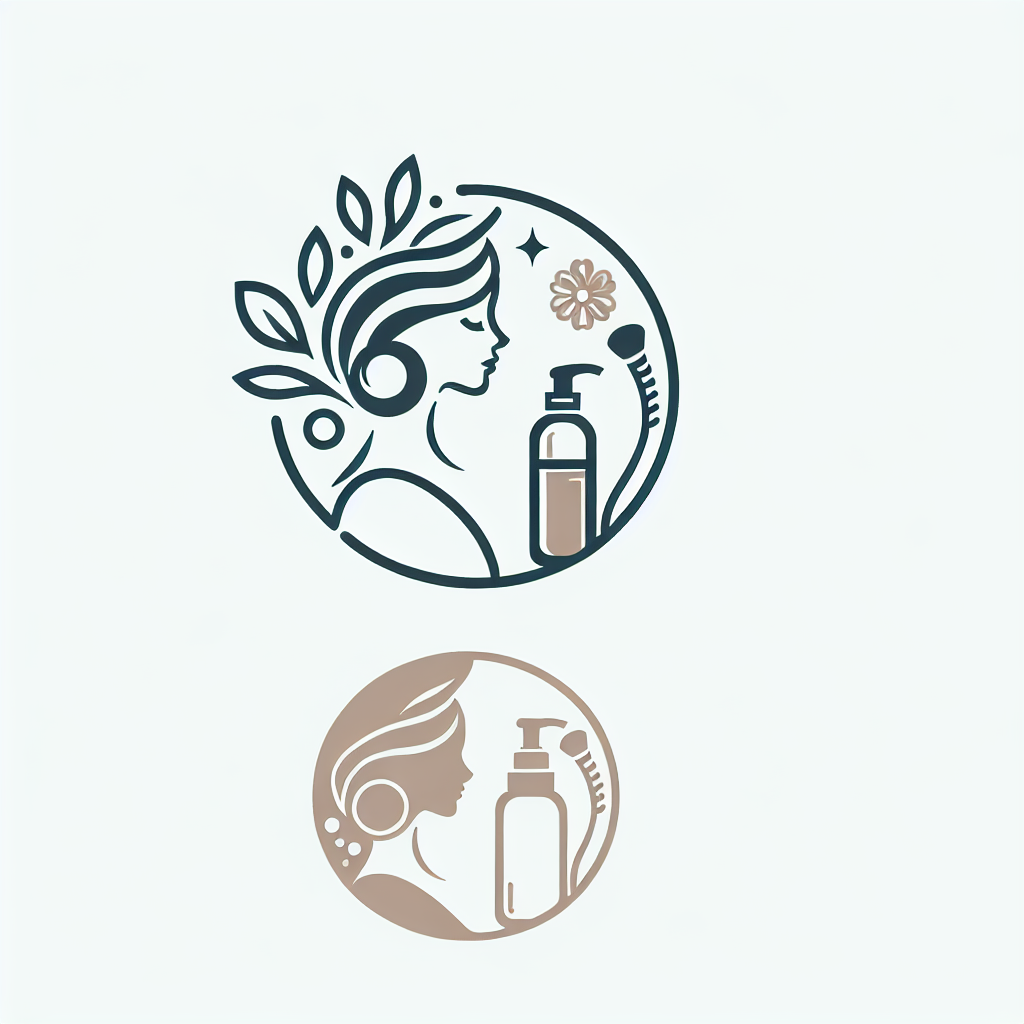 Logo concept for nvhairnbeauty.com.au