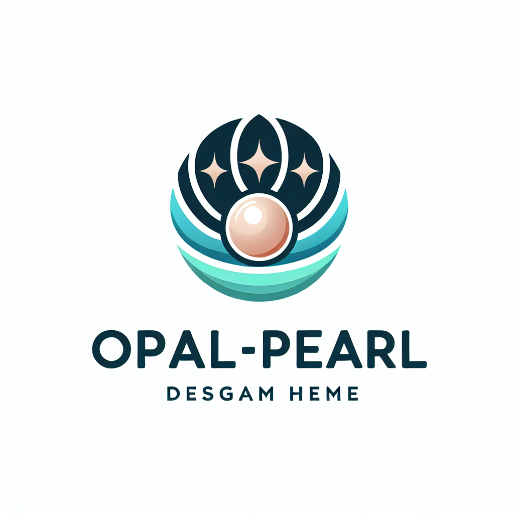 Logo concept for opal-pearl.com.au