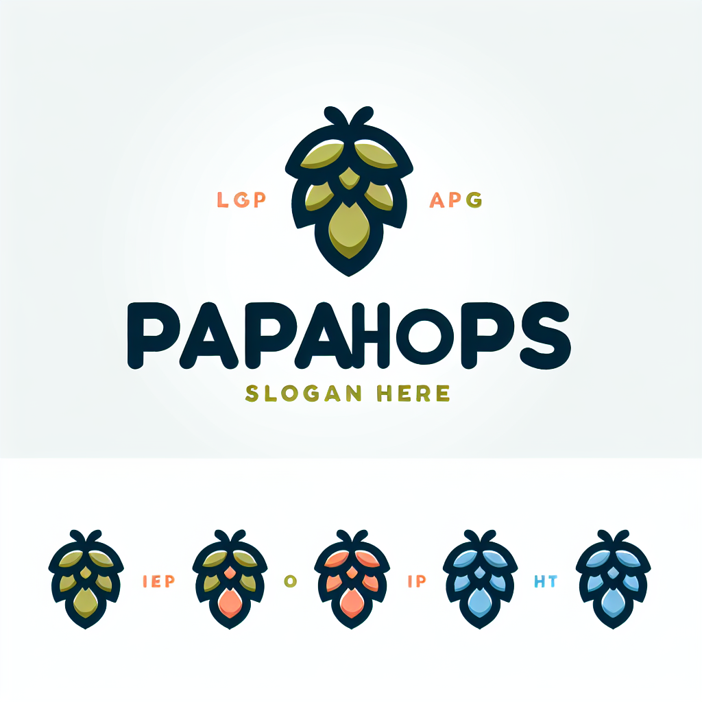 Logo concept for papahops.com.au