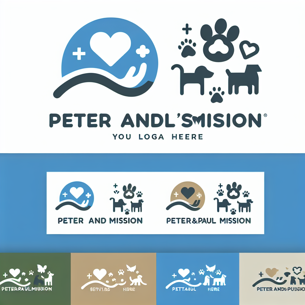 Logo concept for peterandpaulsmission.com.au