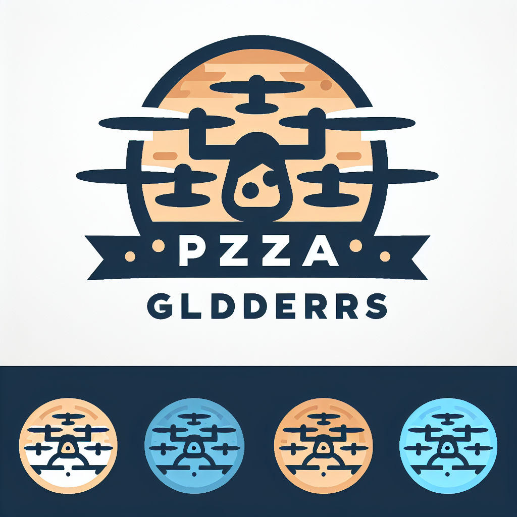 Logo concept for pizzagliders.com.au