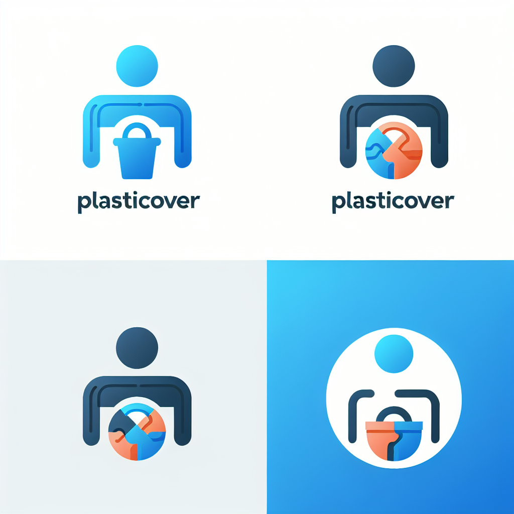 Logo concept for plasticover.com.au
