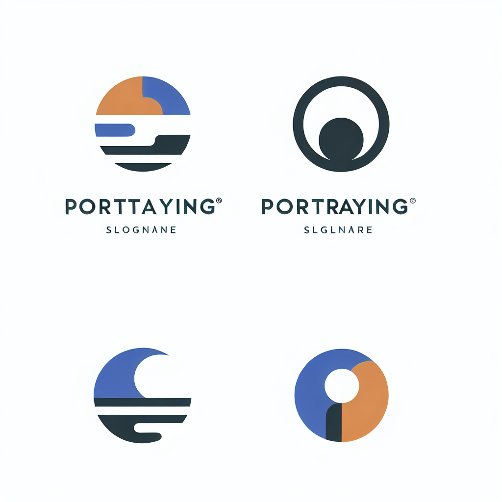 Logo concept for portraying.com.au