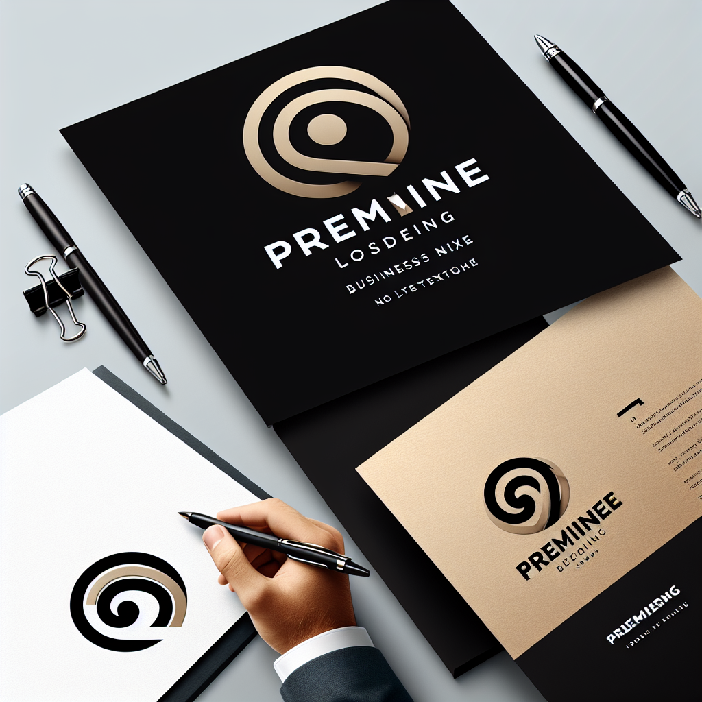 Logo concept for premiereng.au