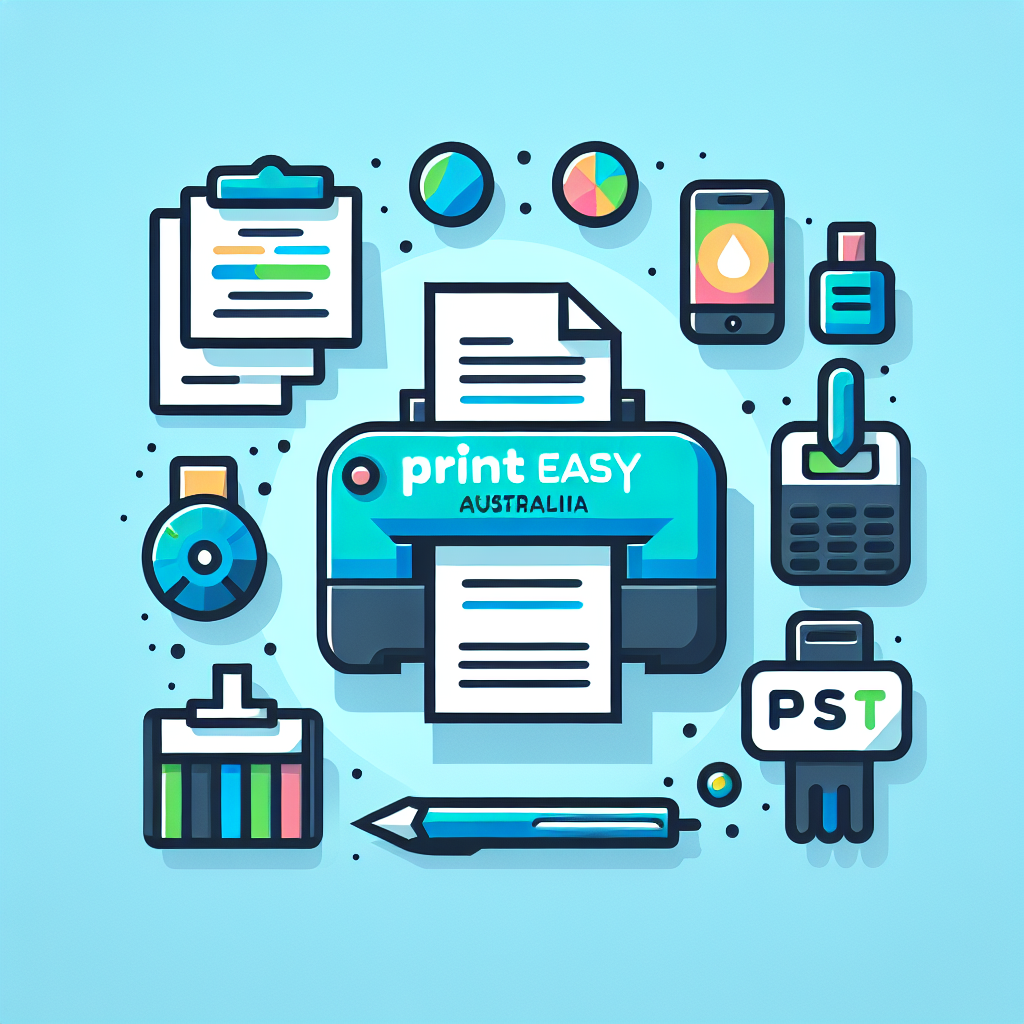 Logo concept for printeasyaustralia.com.au