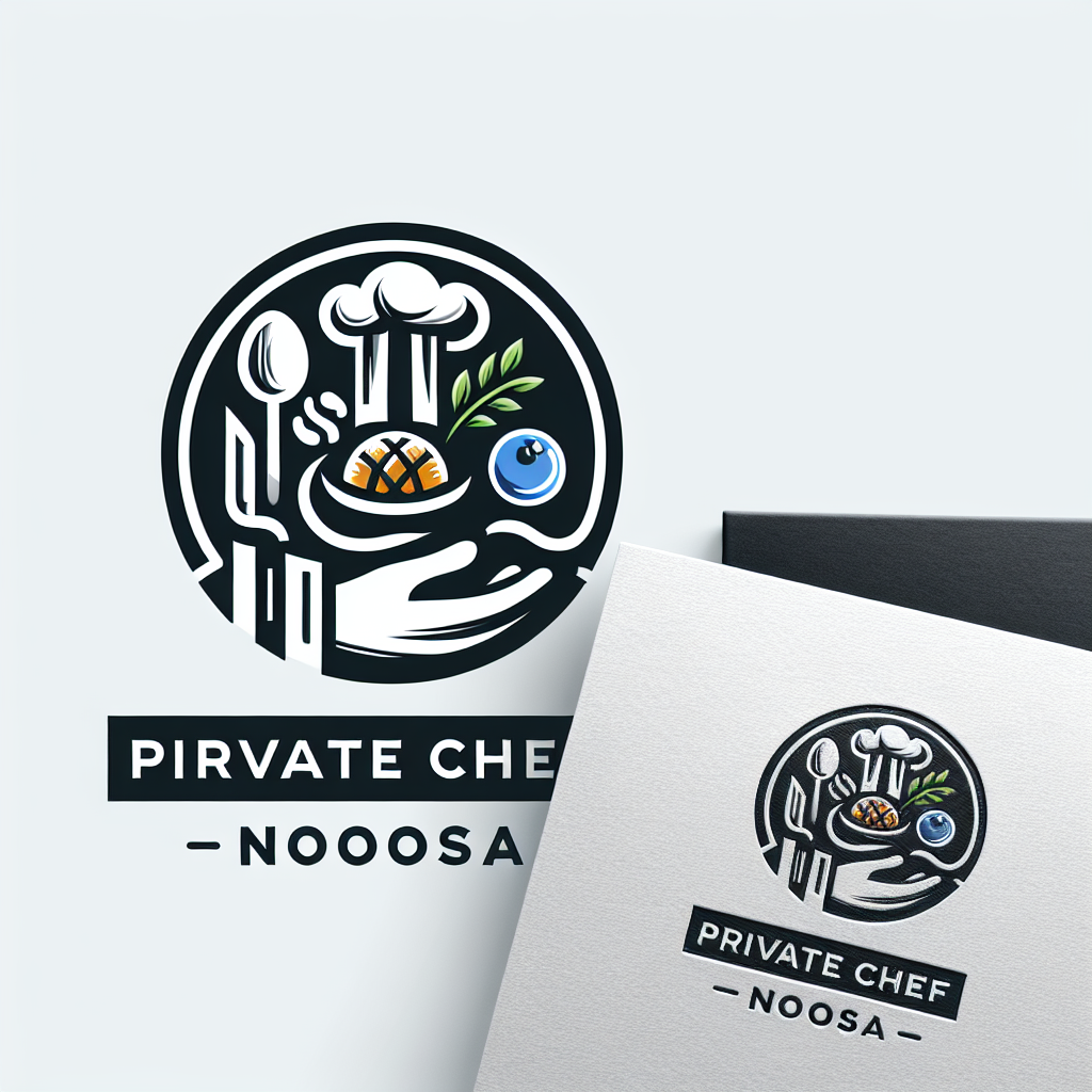Logo concept for privatechefnoosa.com.au