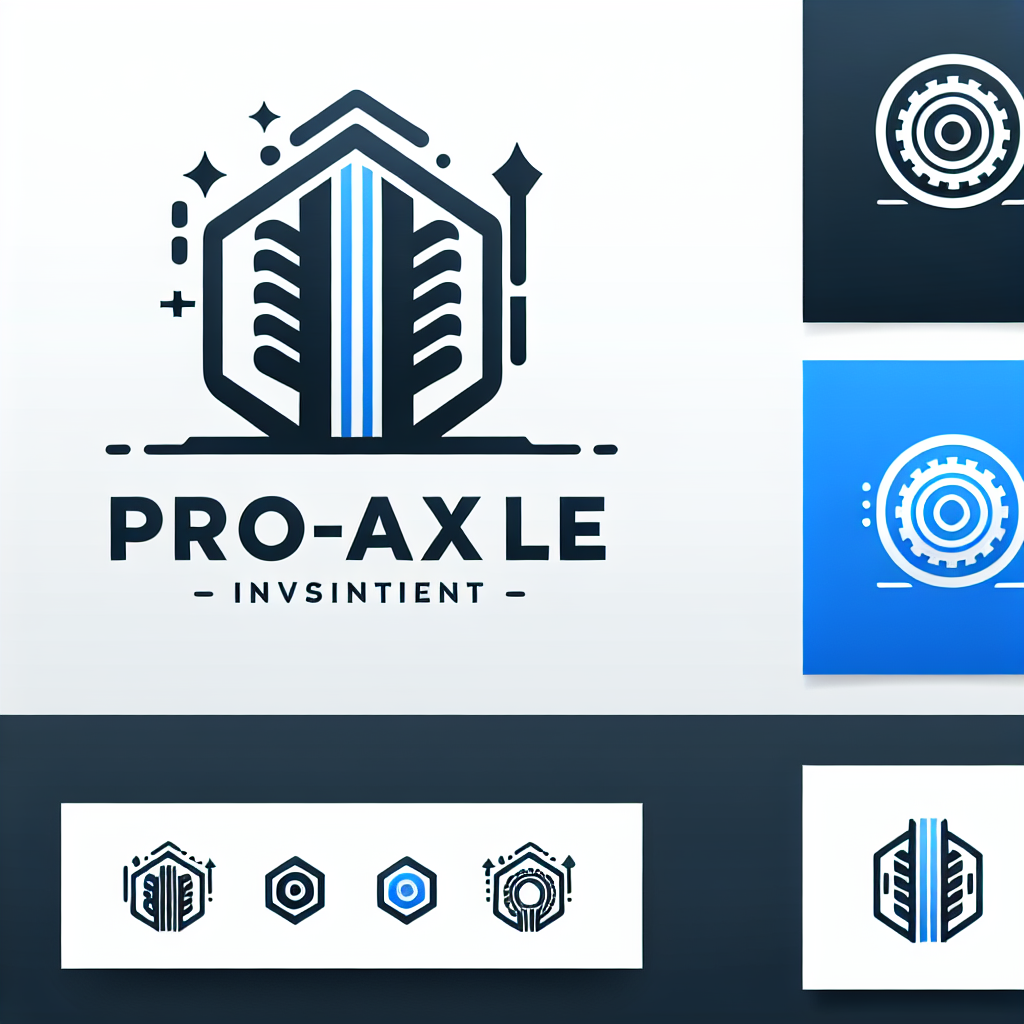 Logo concept for pro-axle.com.au