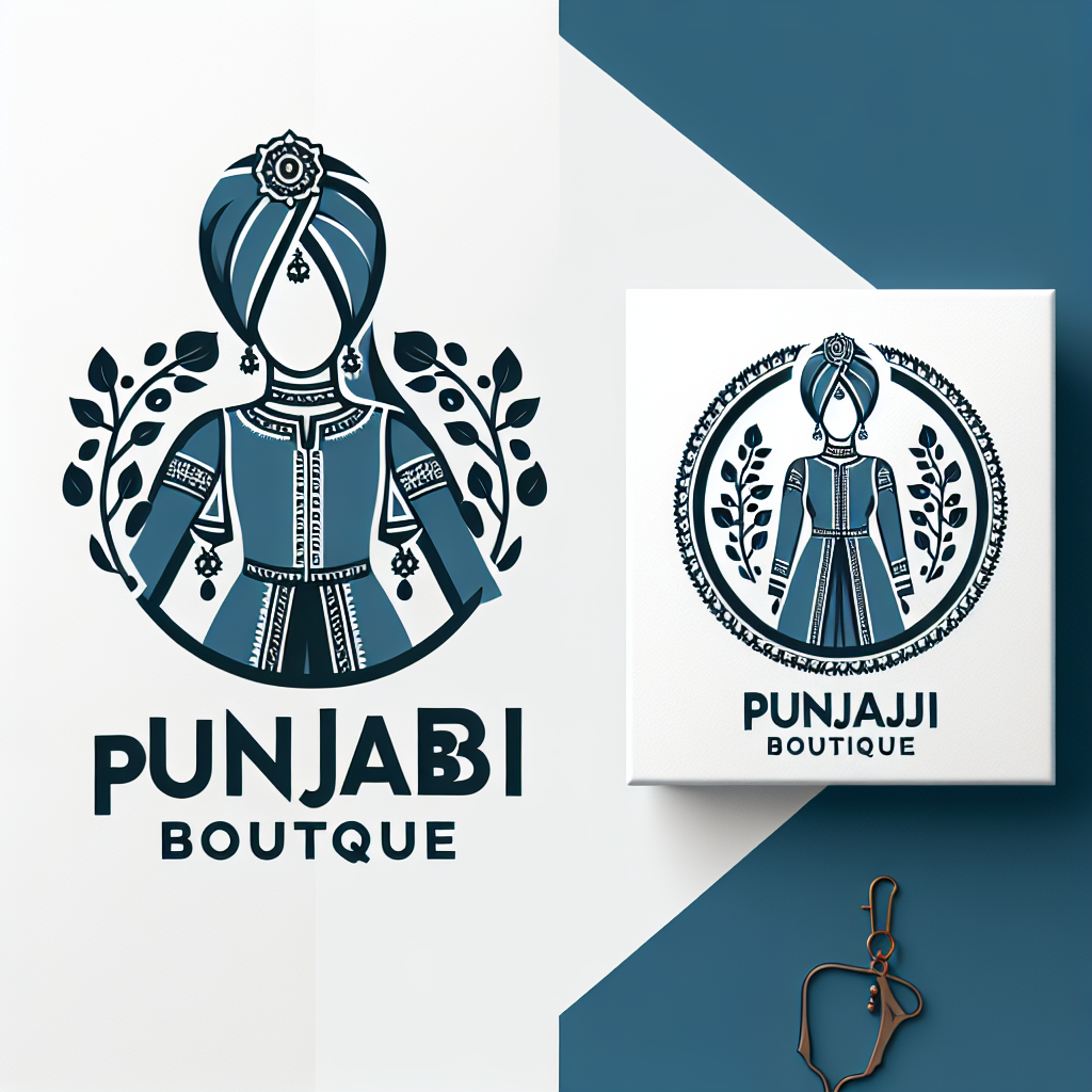 Logo concept for punjabisuitsboutique.com.au