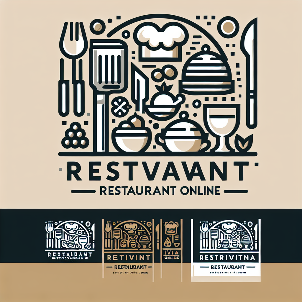 Logo concept for rivaazrestaurantonline.com.au