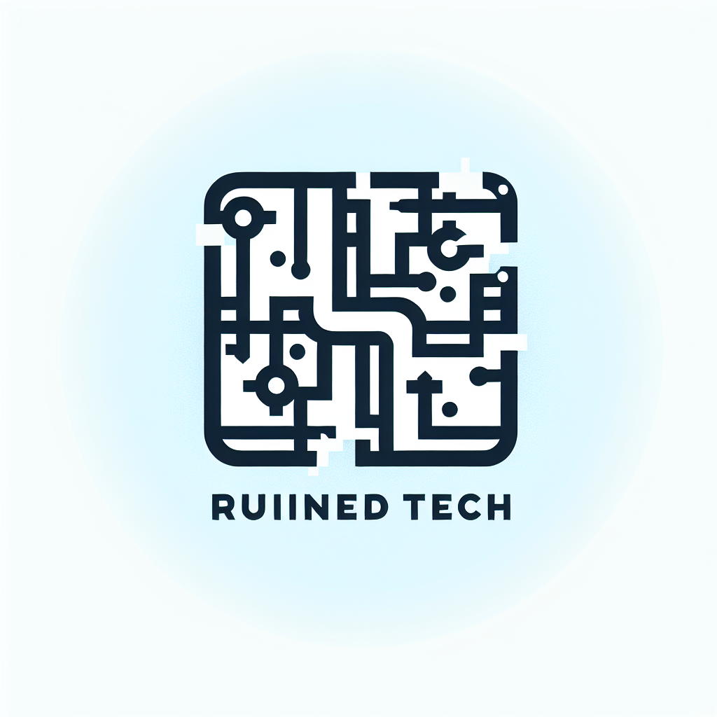 Logo concept for ruinedtech.com.au