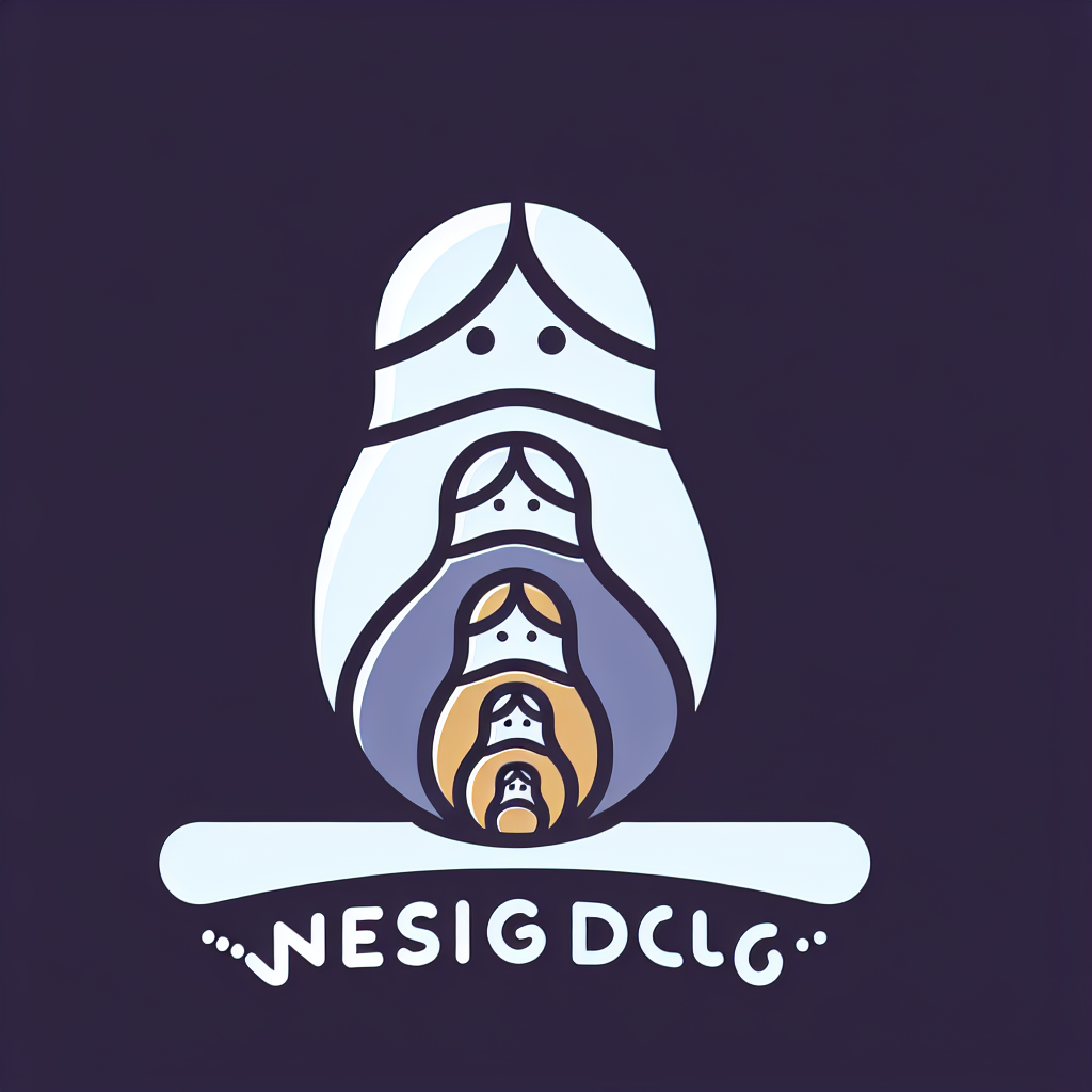 Logo concept for russiannestingdolls.com.au