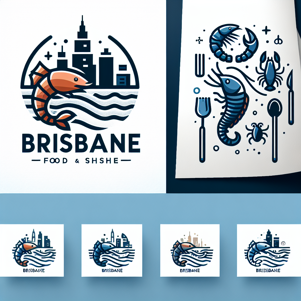 Logo concept for seafoodbrisbane.com.au