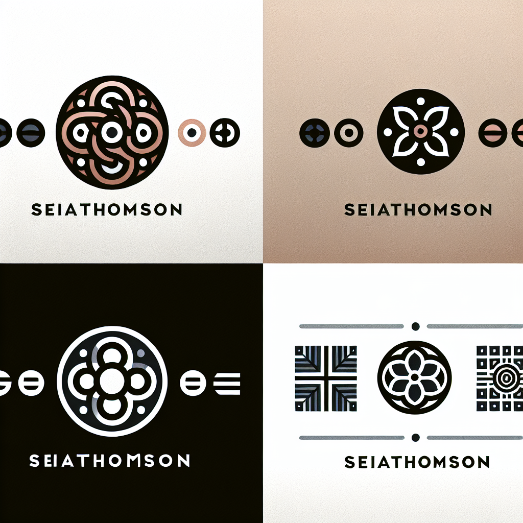 Logo concept for seiathomson.com.au
