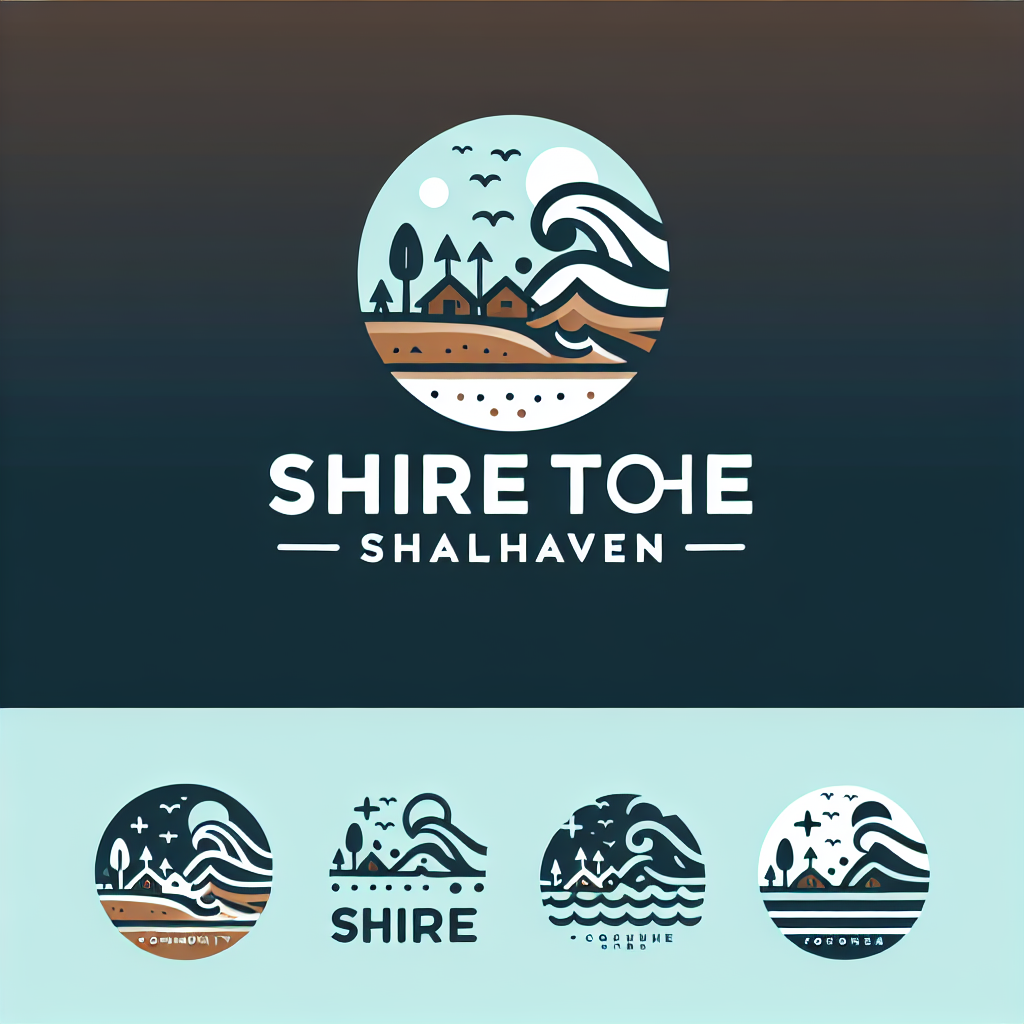 Logo concept for shiretoshoalhaven.com.au
