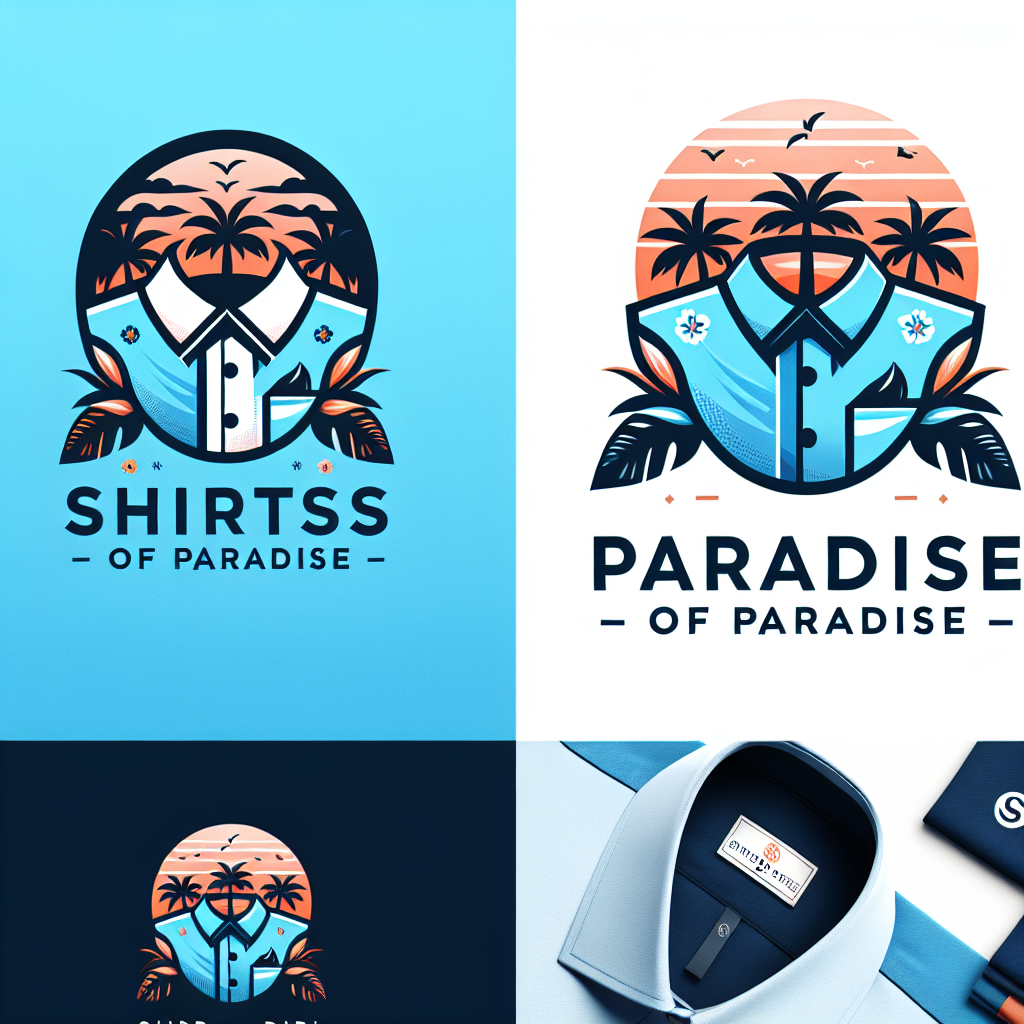 Logo concept for shirtsofparadise.com.au