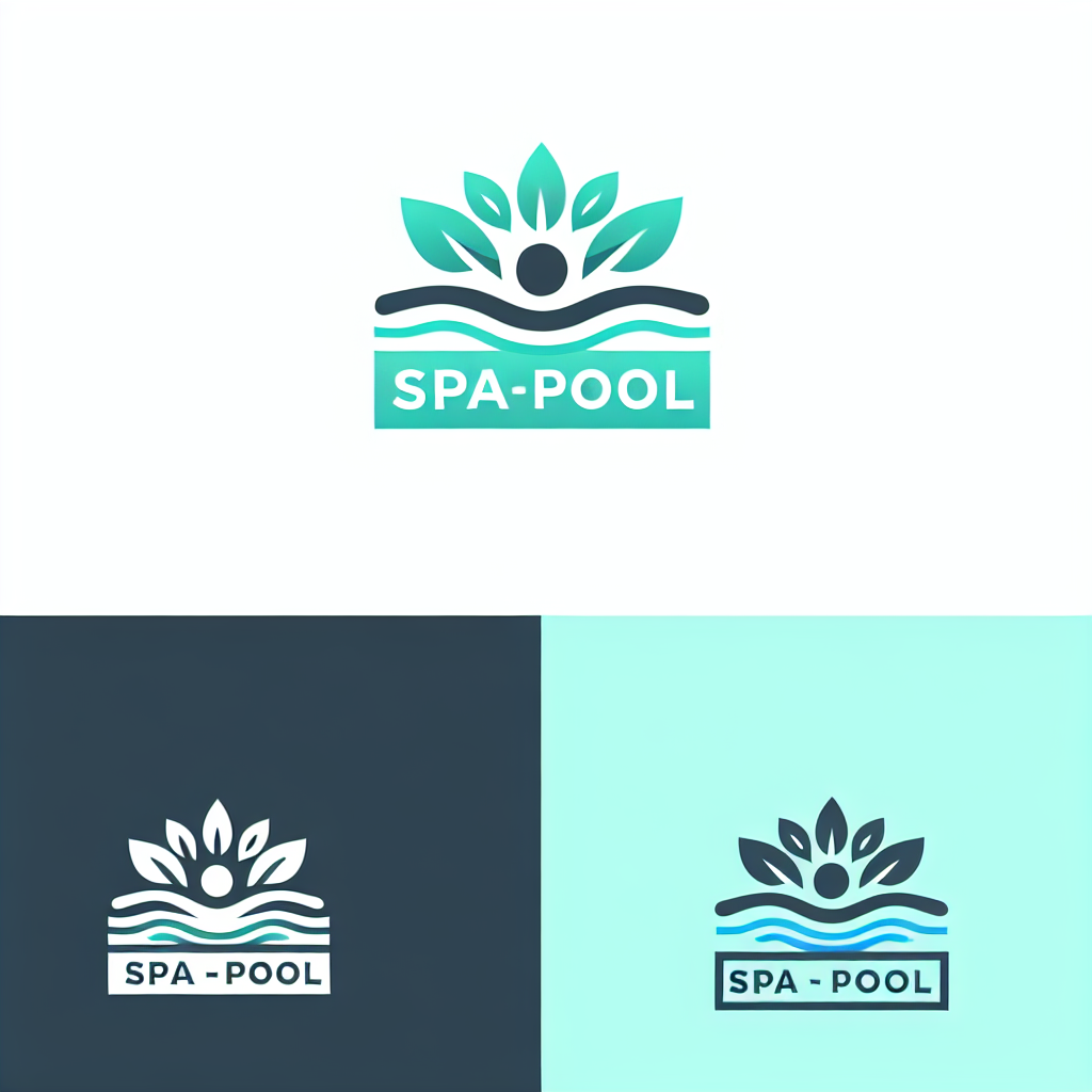 Logo concept for spa-pool.com.au