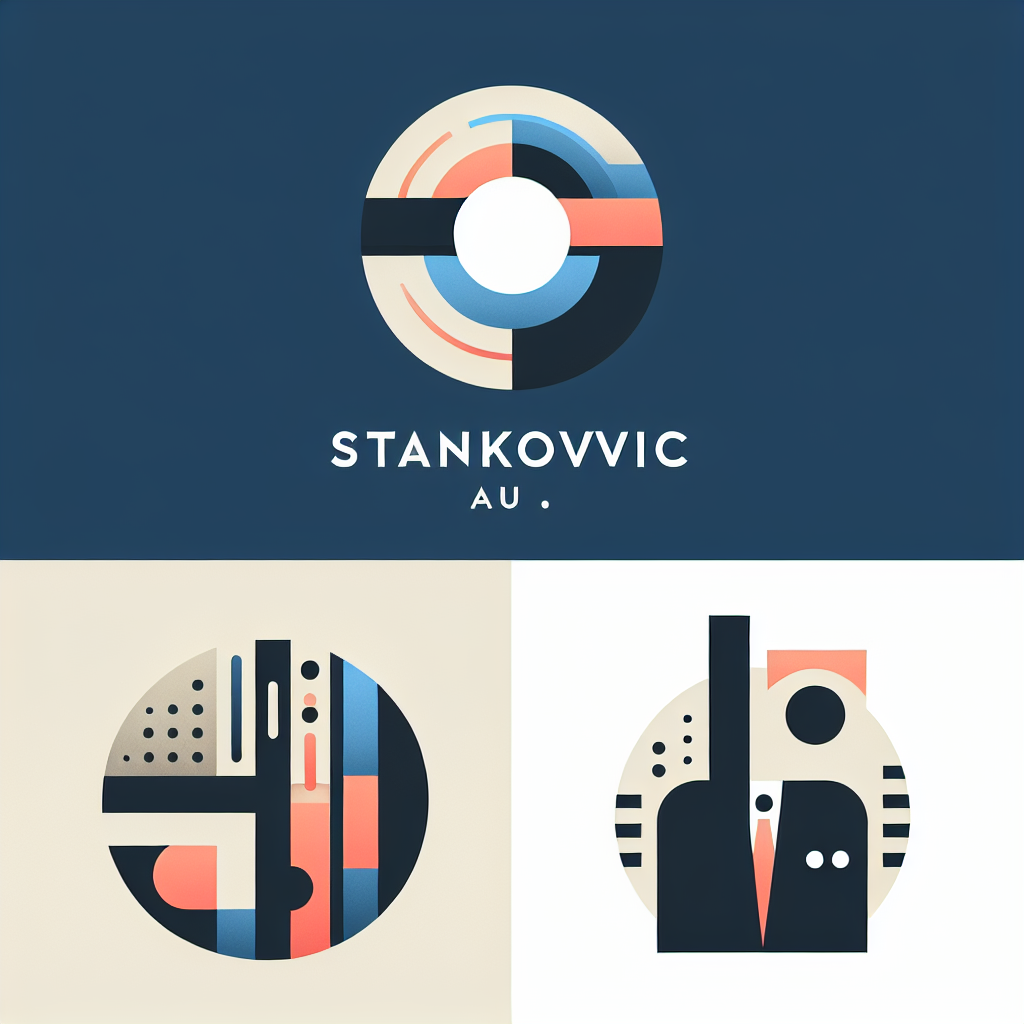 Logo concept for stankovic.au