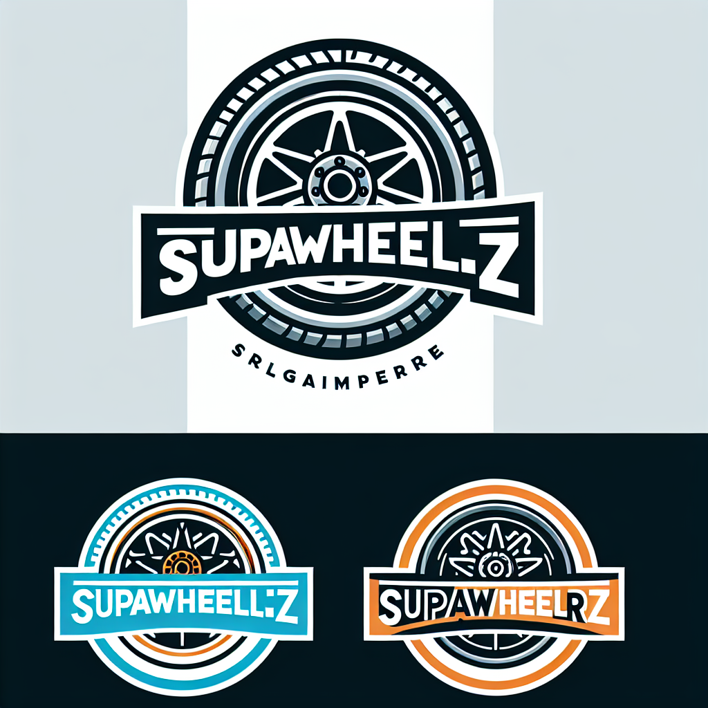 Logo concept for supawheelrz.com.au