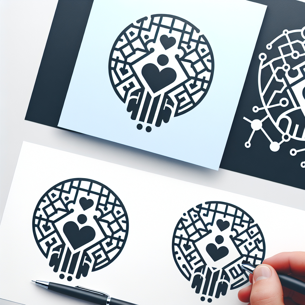 Logo concept for tessellatedating.au