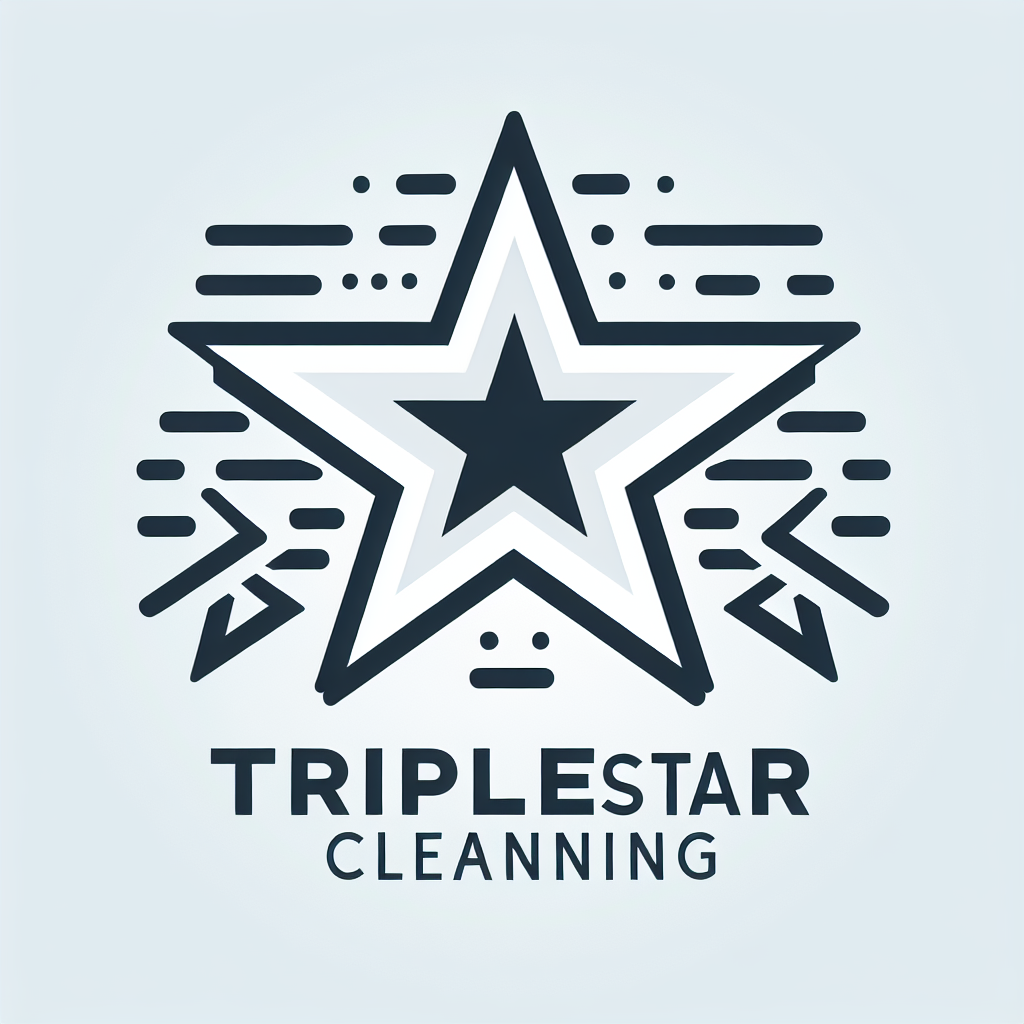 Logo concept for triplestarcleaning.com.au