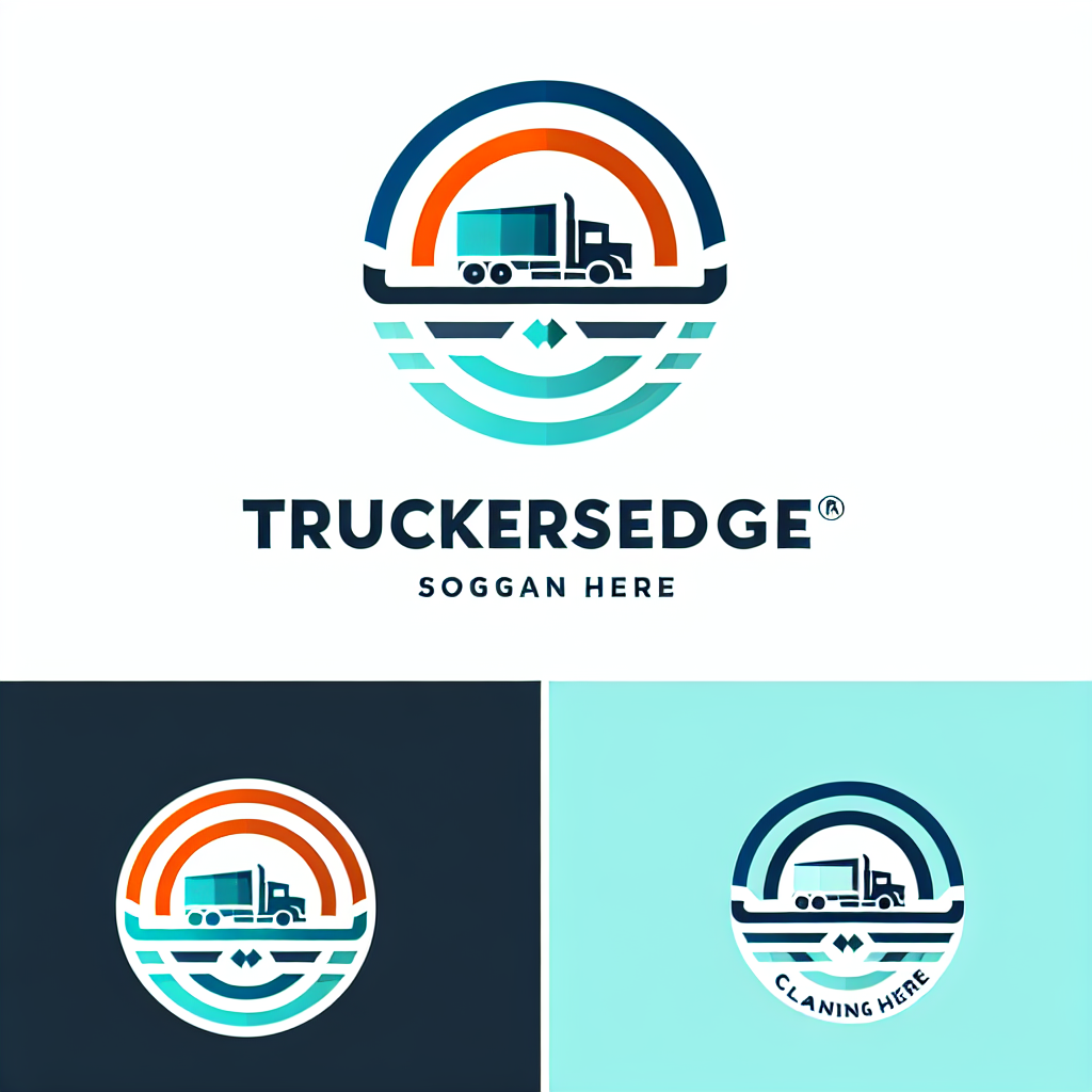 Logo concept for truckersedge.com.au