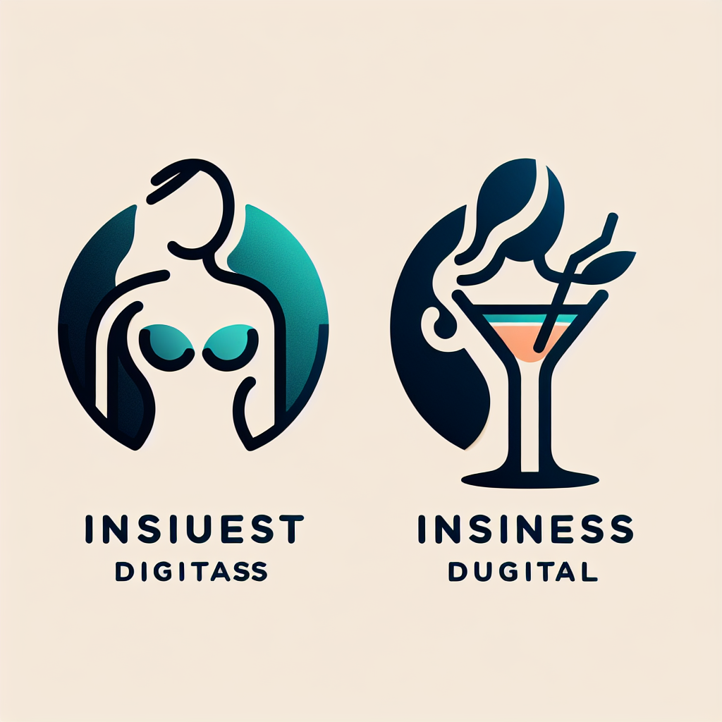 Logo concept for twogirlsandacocktail.com.au