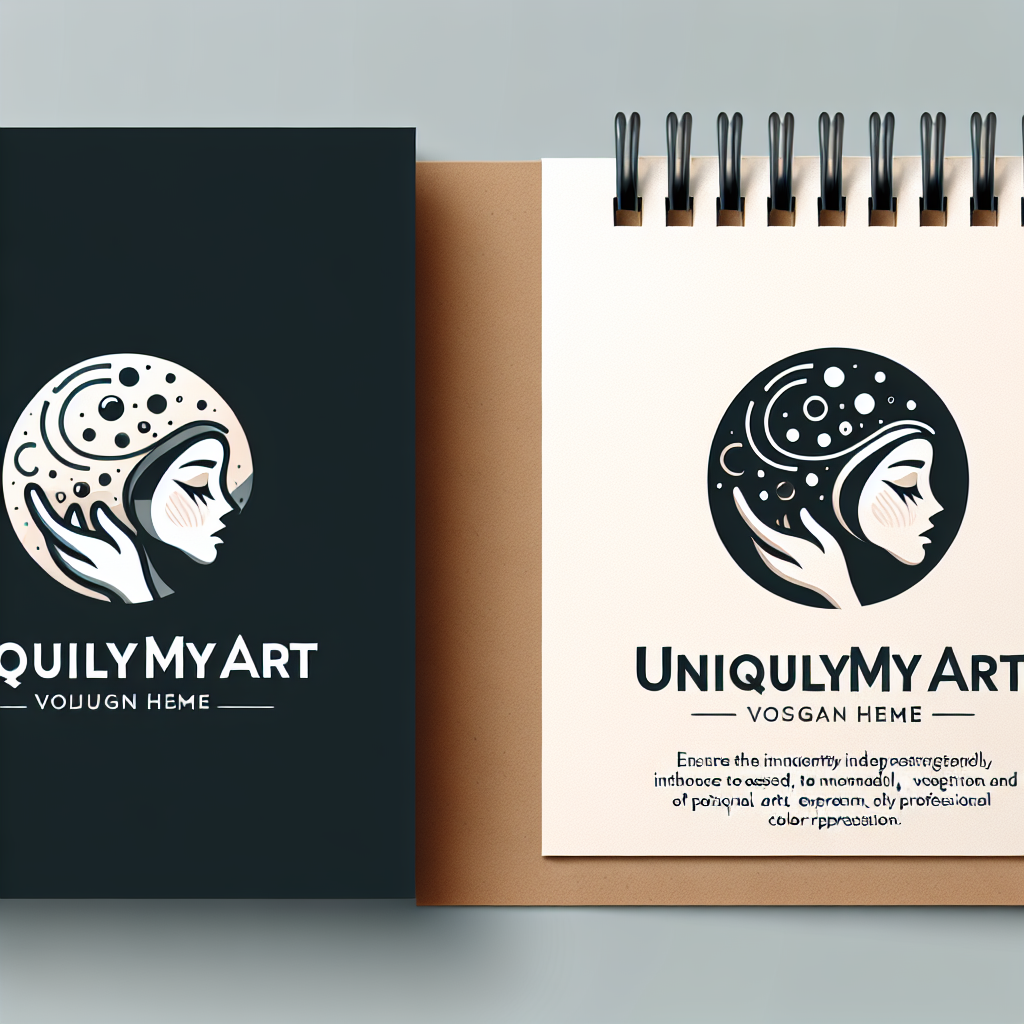 Logo concept for uniquelymyart.com.au