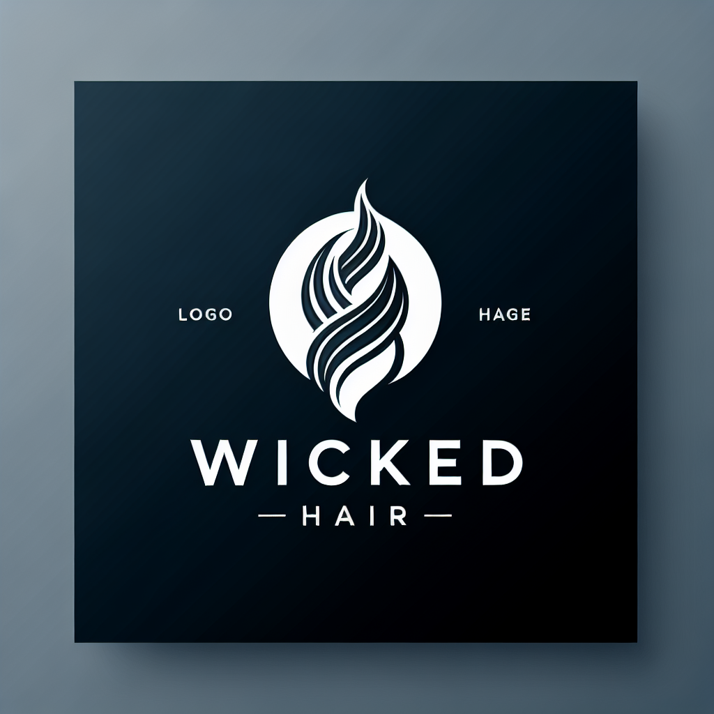 Logo concept for wickedhair.au